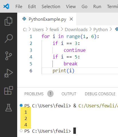 Break and Continue in Python For Loops