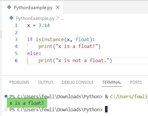 Check if a Variable is a Float in Python