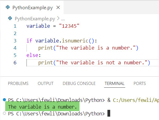 How to Check if a Variable is a Number in Python