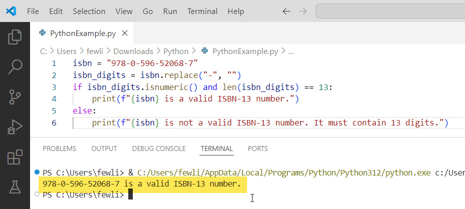 How to check if a variable contains integer in Python