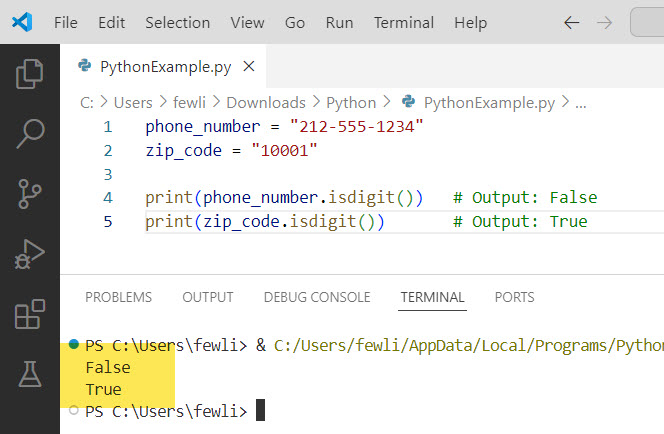 Python check if a variable is a string or integer