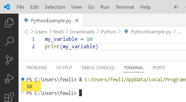 difference between variable and identifier in python