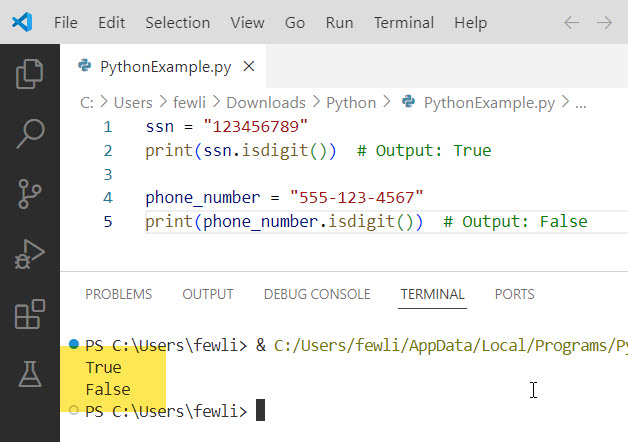 how to check if variable is integer in python