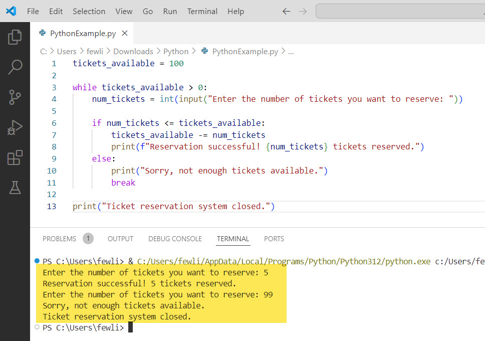how to stop while loop python