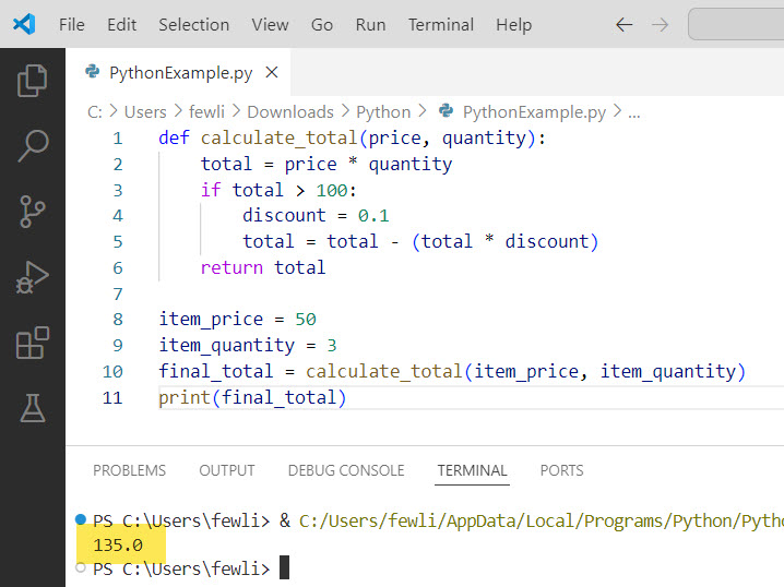 python reassign variable in function
