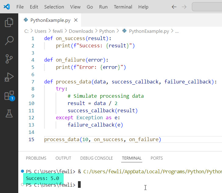 Pass a Function as an Argument Python