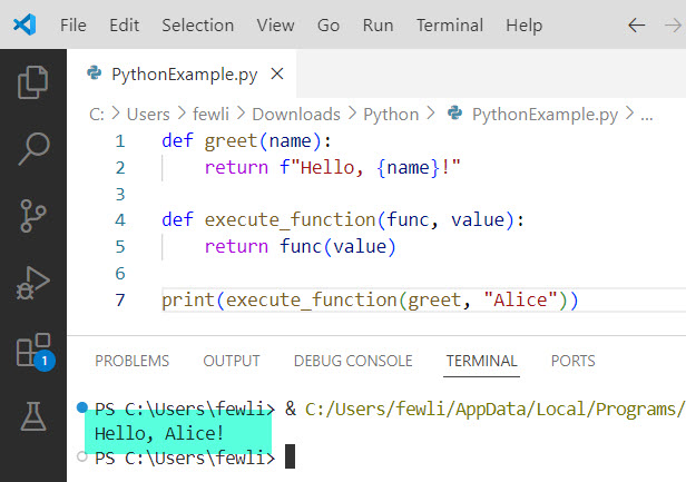 Pass a Function as an Argument in Python