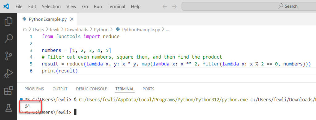 Python Replace For Loop with Lambda