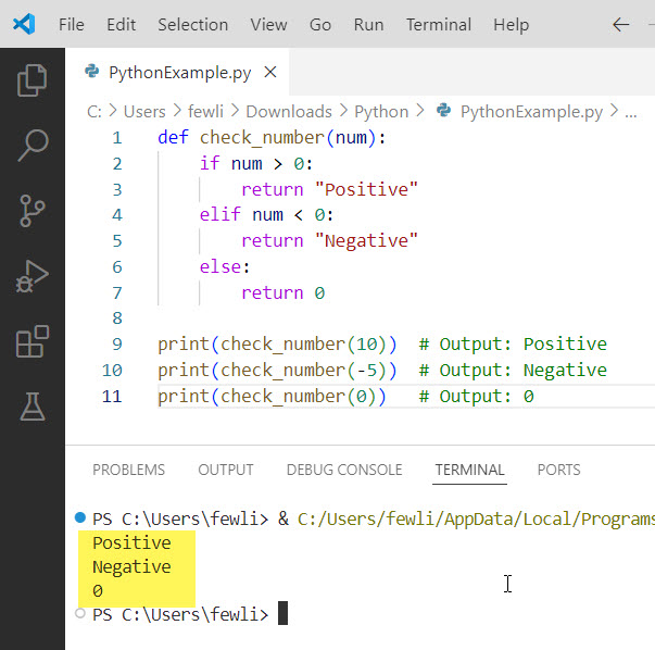 Return Type for Python Function