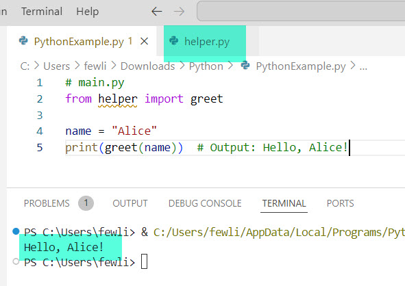 python call function from another file